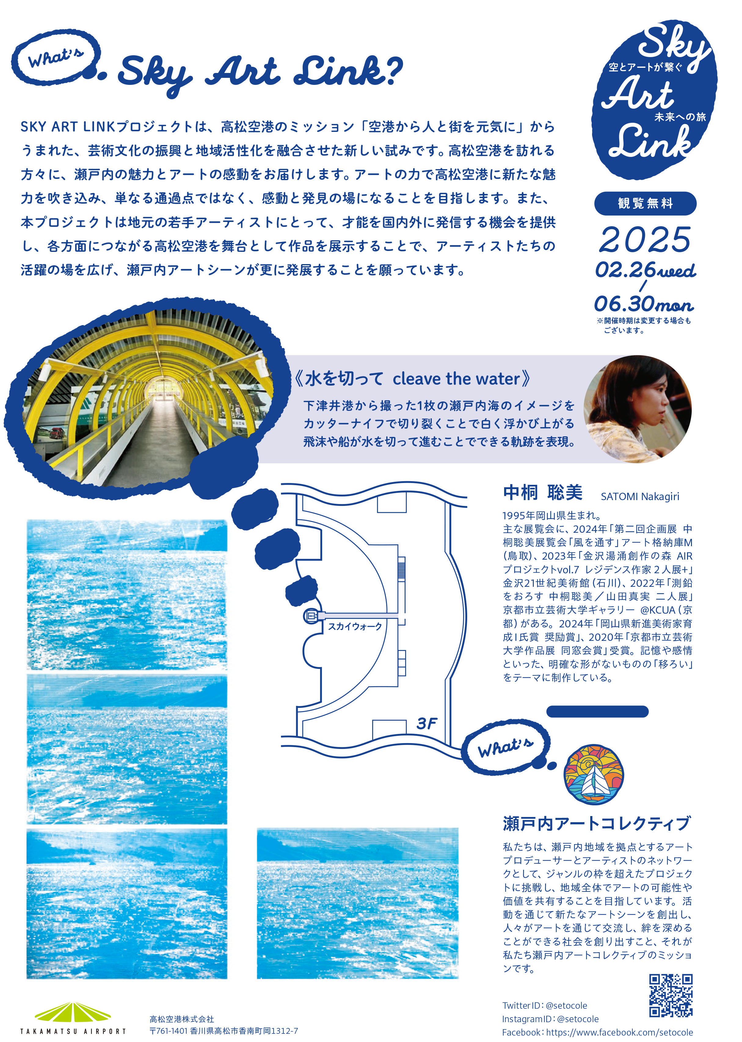 【SKY ART LINKプロジェクト】のチラシ