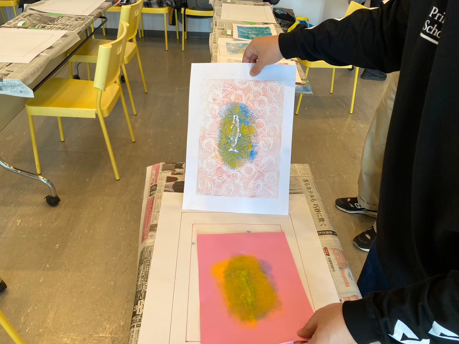 ワークショップ活動の様子の写真